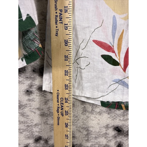 Cynthia Rowley Pants Womens Size Extra Large Wide Leg Woven Linen Hippie - Picture 7 of 15